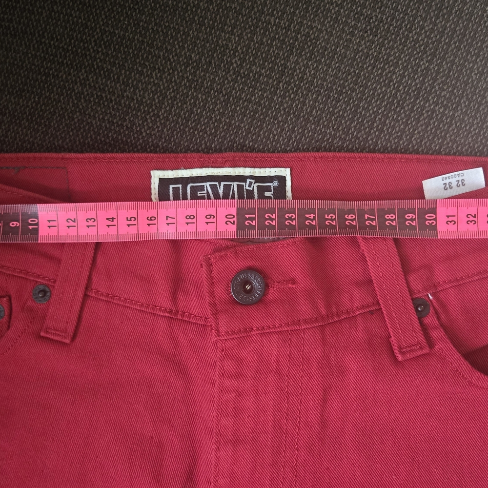 Levi's Red Jeans